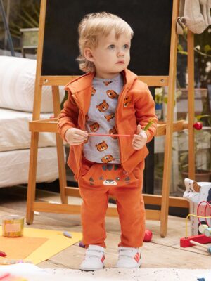 Pantalones de niño naranja divertido - Prénatal
