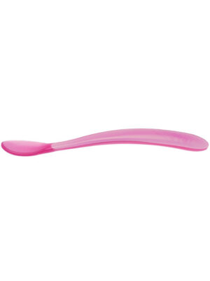 Chicco - cuchara de silicona suave 6m+ rosa (2pcs) - Chicco