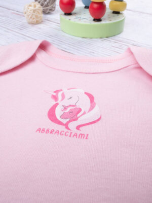 Body rosa para bebé niña - Prénatal