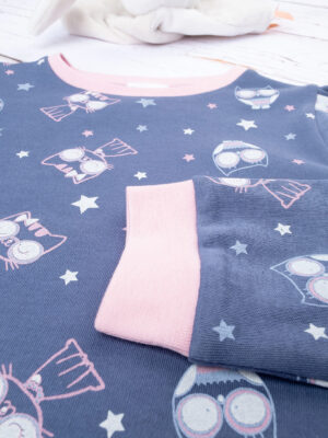 Pijama rosa "kittens" de niña - Prénatal
