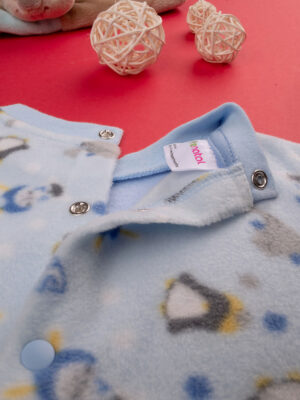 Pijama de vellón azul bebé - Prénatal