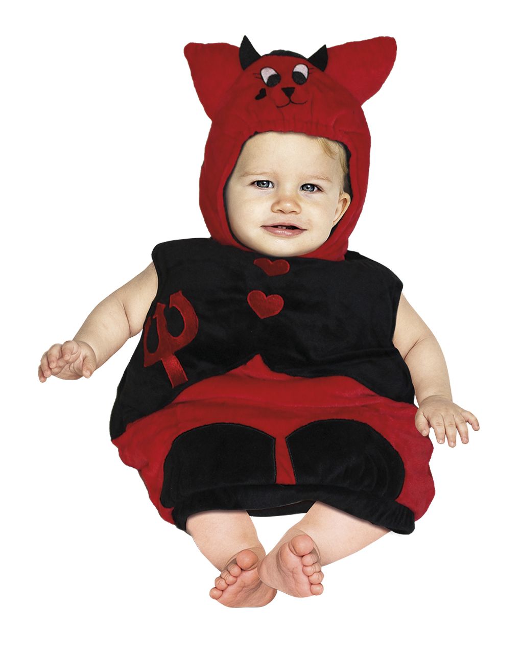 Disfraz de diablo para bebé 0-12 meses - carnaval queen - Carnaval Queen, CARNIVAL QUEEN