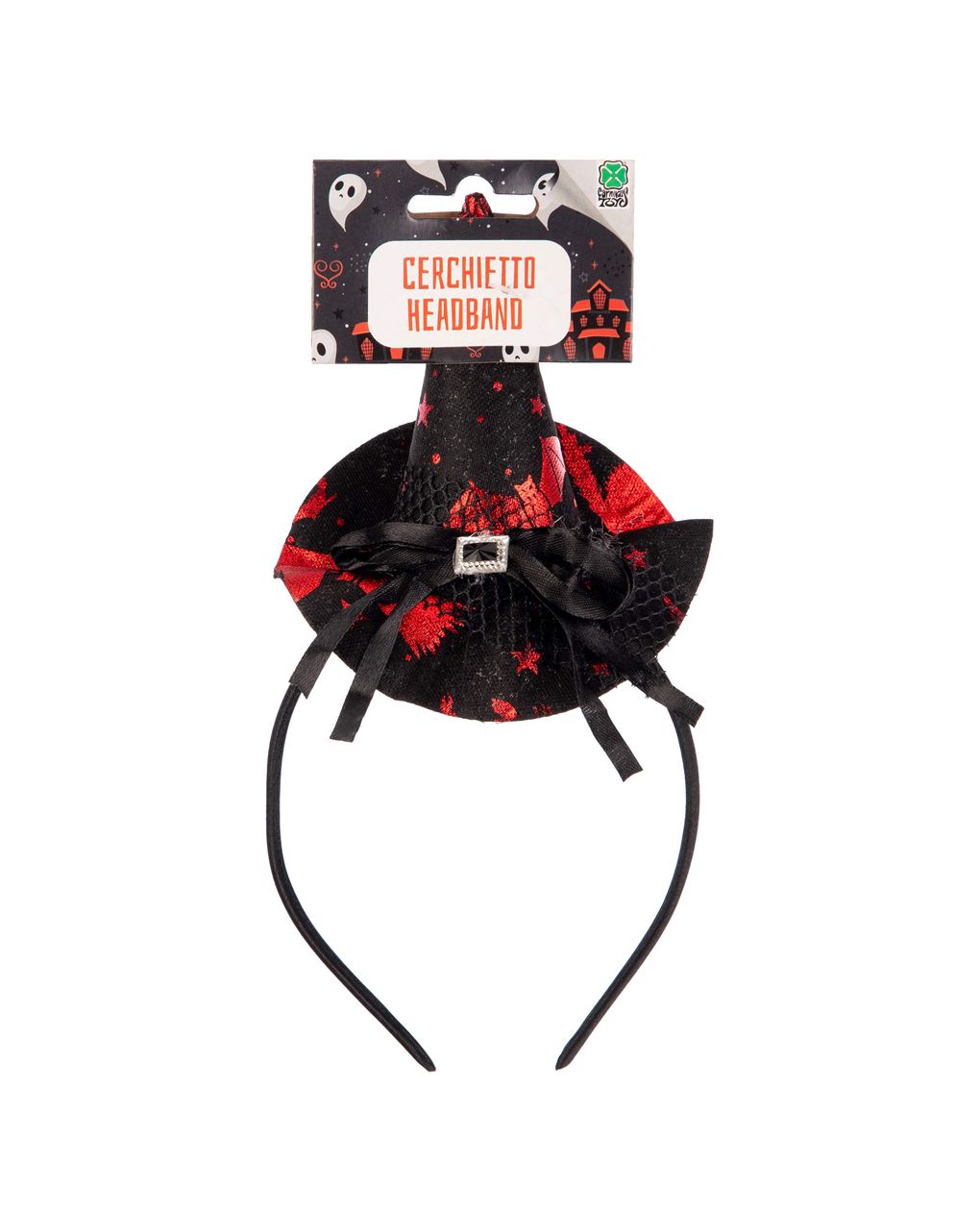 Sombrero negro de bruja - carnival toys - Carnival Toys
