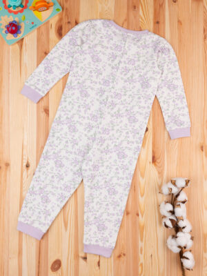 Pijama lila para bebé niña - Prénatal