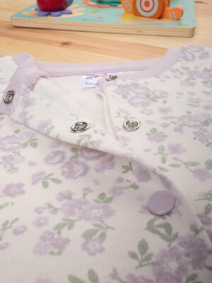 Pijama lila para bebé niña - Prénatal