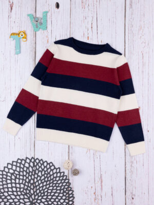 Jersey de tricot a rayas para niño - Prénatal