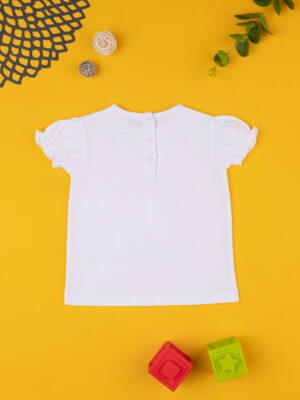 Camiseta bimba bianca "ciliegie" - Prénatal