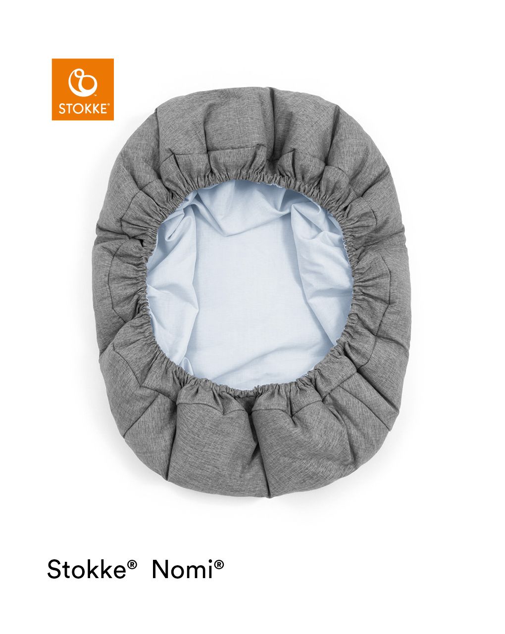 Newbornset para silla nomi® gris/ azul gris - stokke - Stokke
