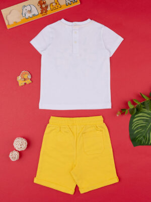 Conjunto dos piezas niño camiseta 'jungle' + pantalón corto - Prénatal