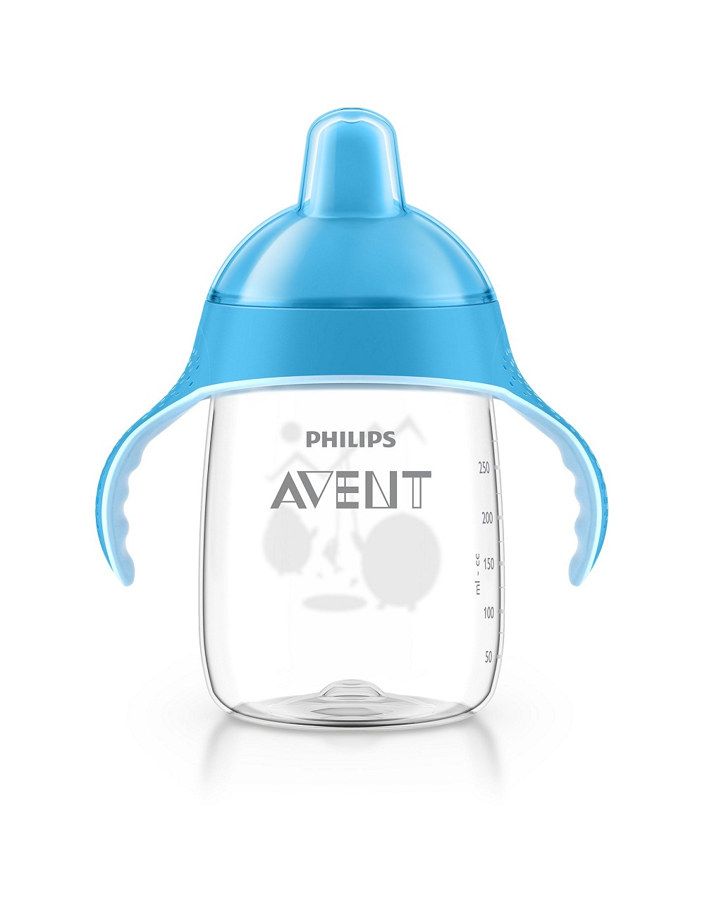 ποτήρι με στόμιο 340ml γαλάζιο - Philips Avent