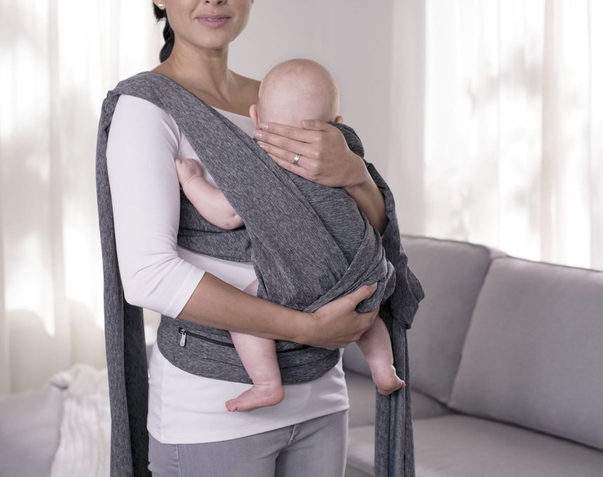 μάρσιπος boppy comfyfit grey - Boppy