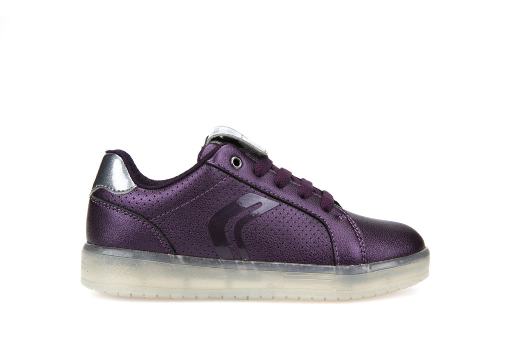 Sneakers geox j kommodor girl μωβ για κορίτσι - Geox