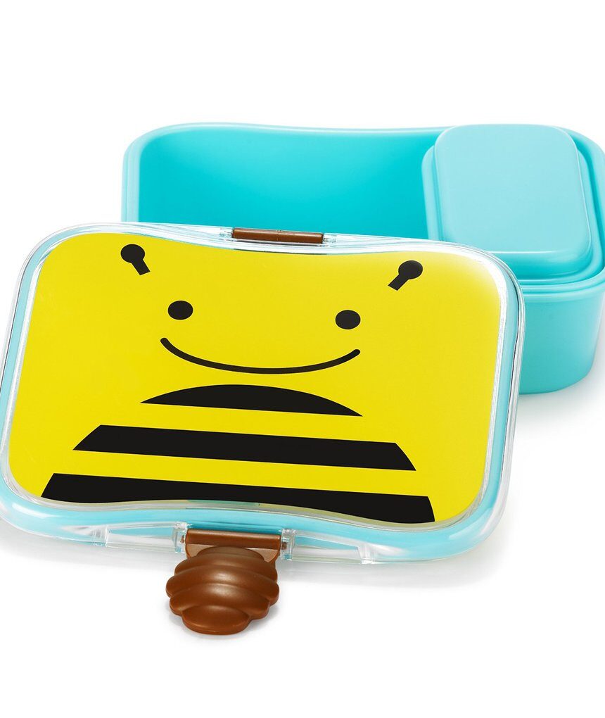 Munchkin Bento Lunch Box Yellow/Pink - MiniBee - Baby Essentials Shop