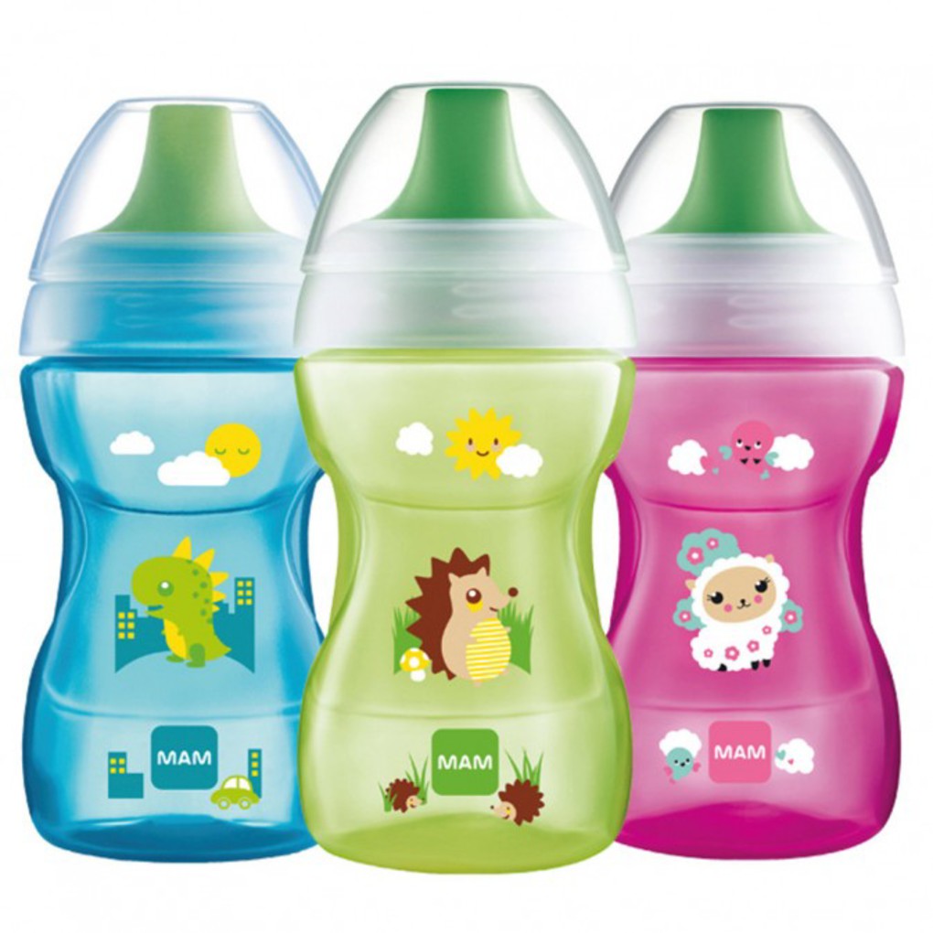 εκπαιδευτικό ποτηράκι mam fun to drink cup 270ml 8+m