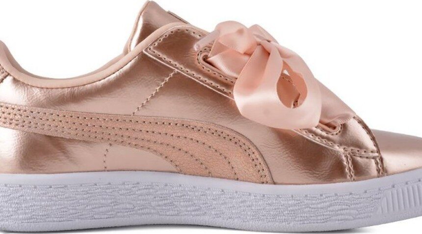 Puma sneakers 365994 basket heart lunar lux ps μεγ.28-35 για κορίτσι - Puma