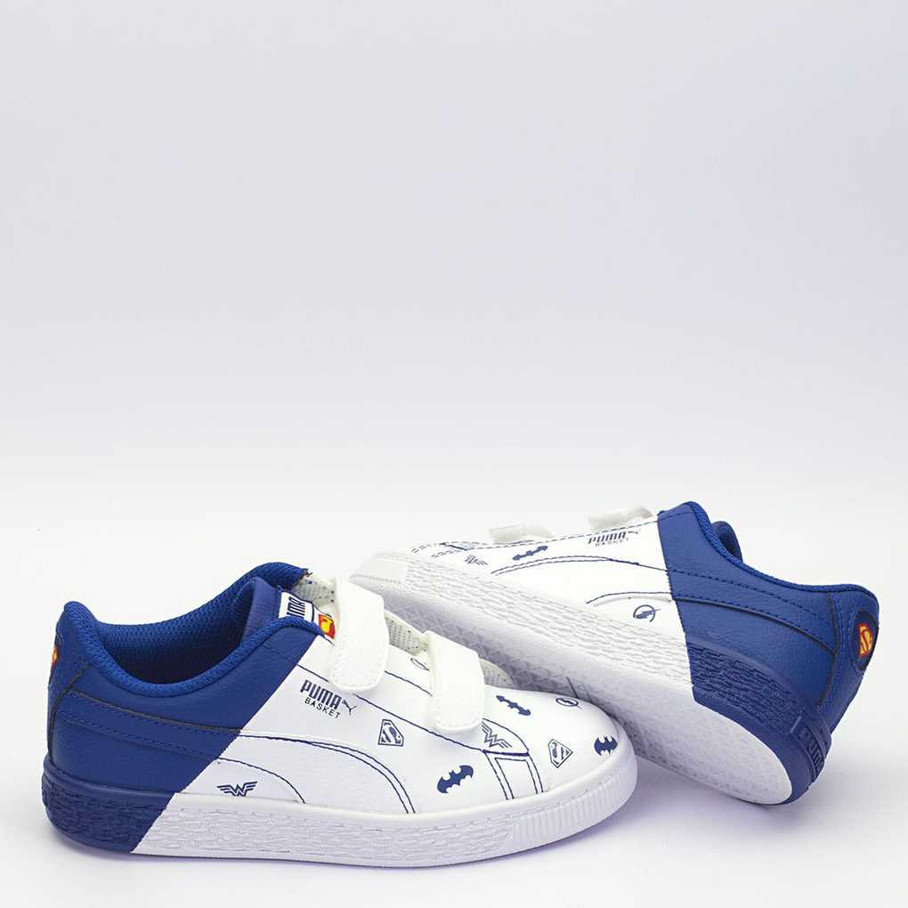 Puma sneakers 365148 jl basket v ps μεγ.28-35 για αγόρι