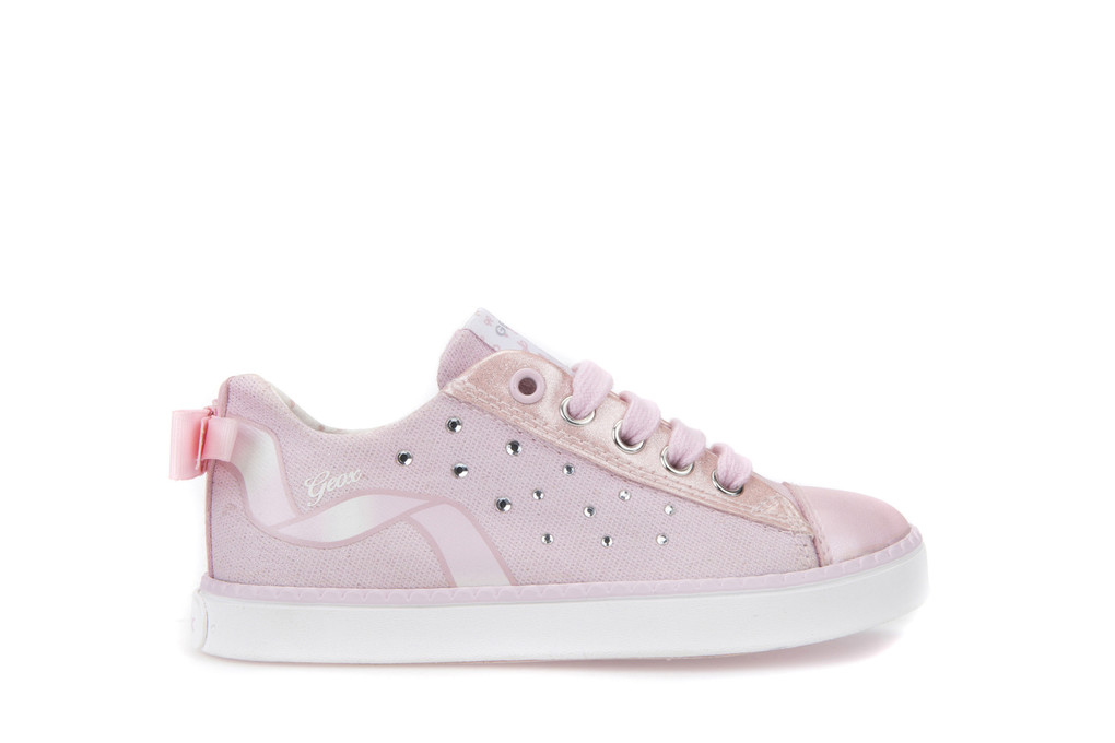 Sneakers geox jr ciak girl pink μεγ.28-32 για κορίτσι - Geox