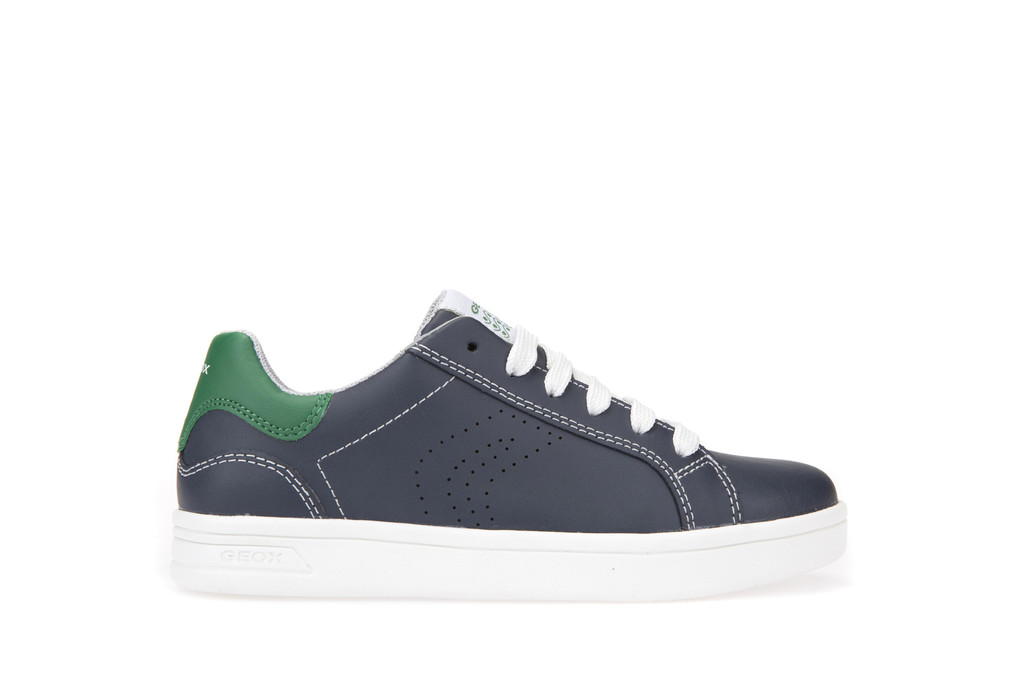 Sneakers geox j djrock navy/green μεγ.28-34 για αγόρι