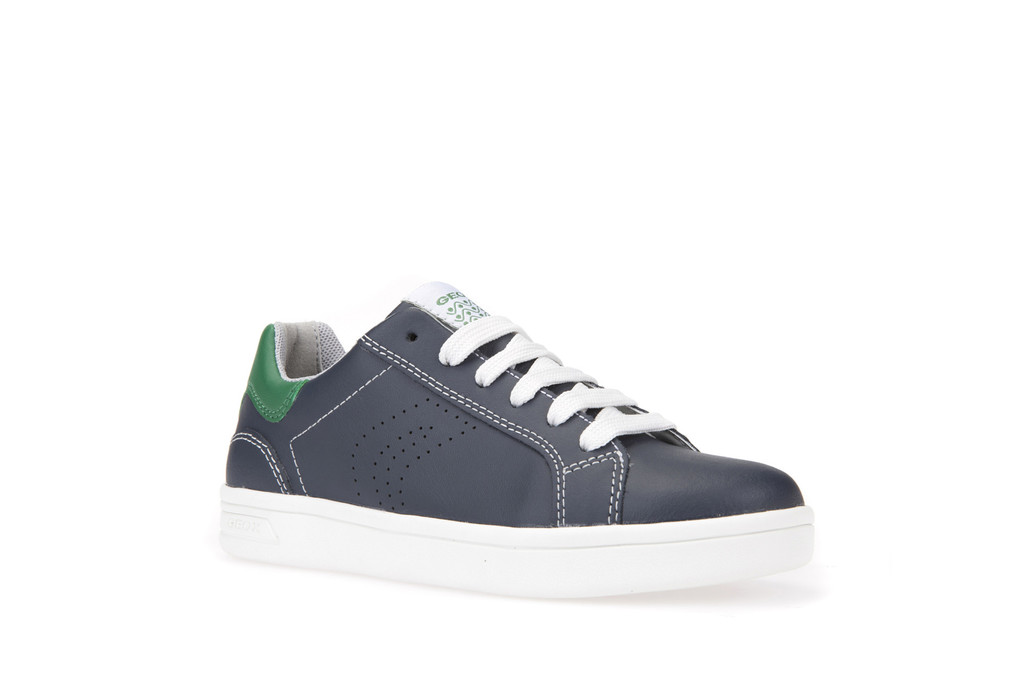 Sneakers geox j djrock navy/green μεγ.28-34 για αγόρι - Geox