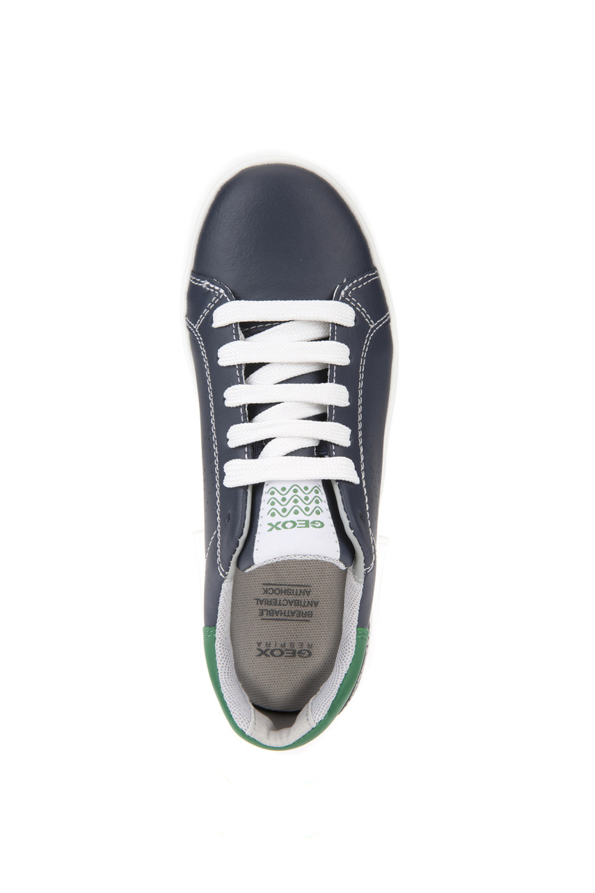 Sneakers geox j djrock navy/green μεγ.28-34 για αγόρι - Geox