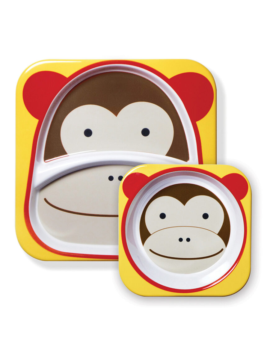 σετ πιατα zoo melamine - monkey - SKIP HOP