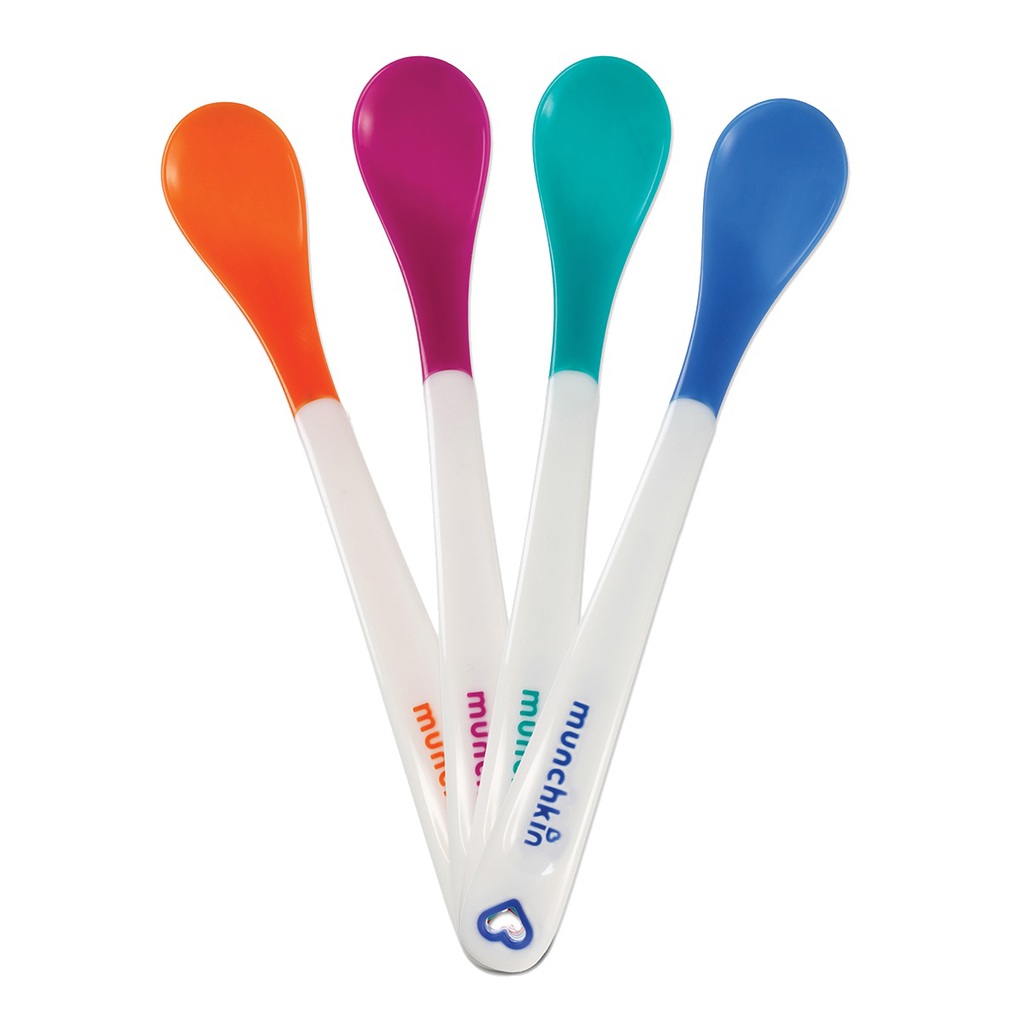 κουταλακια munchkin 4 white hot safety spoons