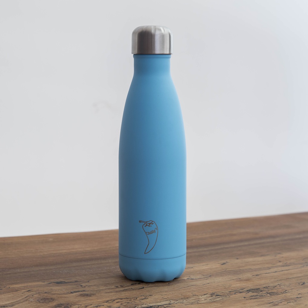 θερμοσ chillys pastel blue 500 ml - chilly’s