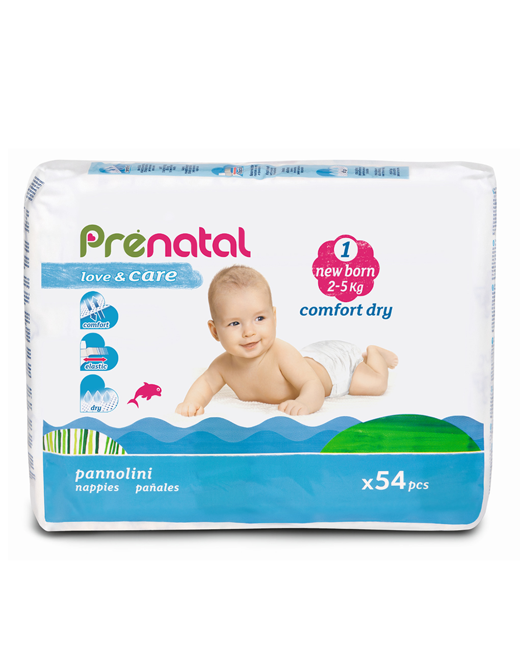 πανεσ prenatal newborn 1 (2-5 kg) 54 τεμ. - Prénatal