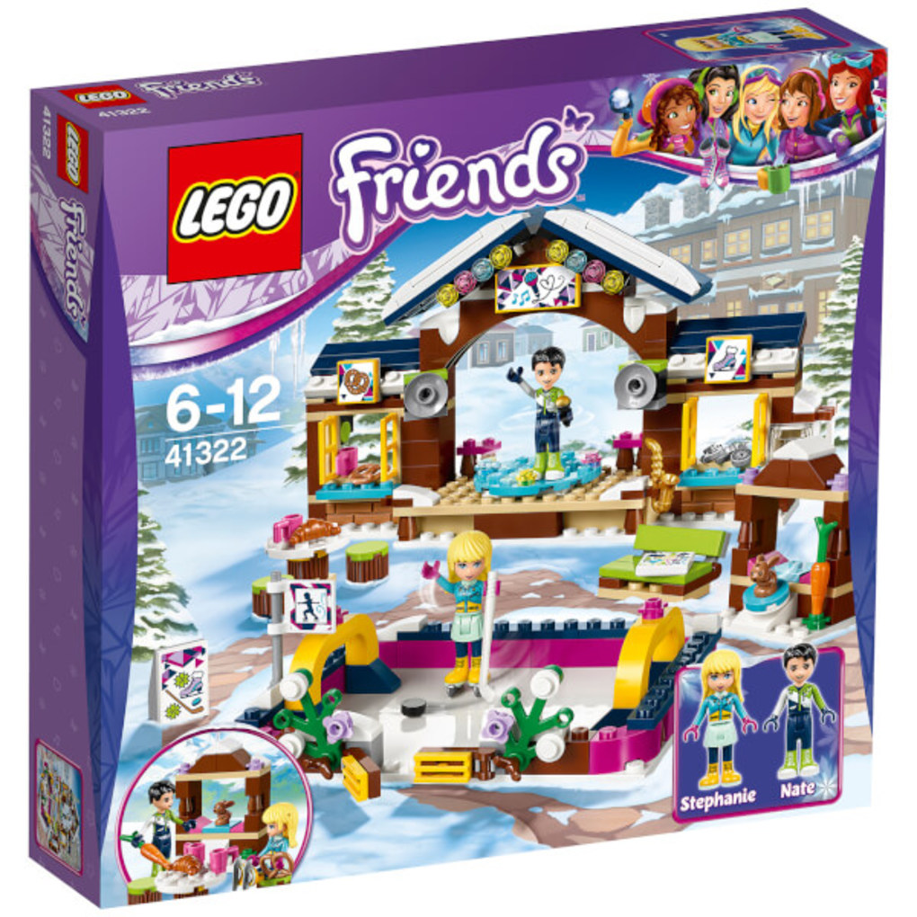 Lego friends παγοδρομιο στο χειμερινο θερετρο - Lego