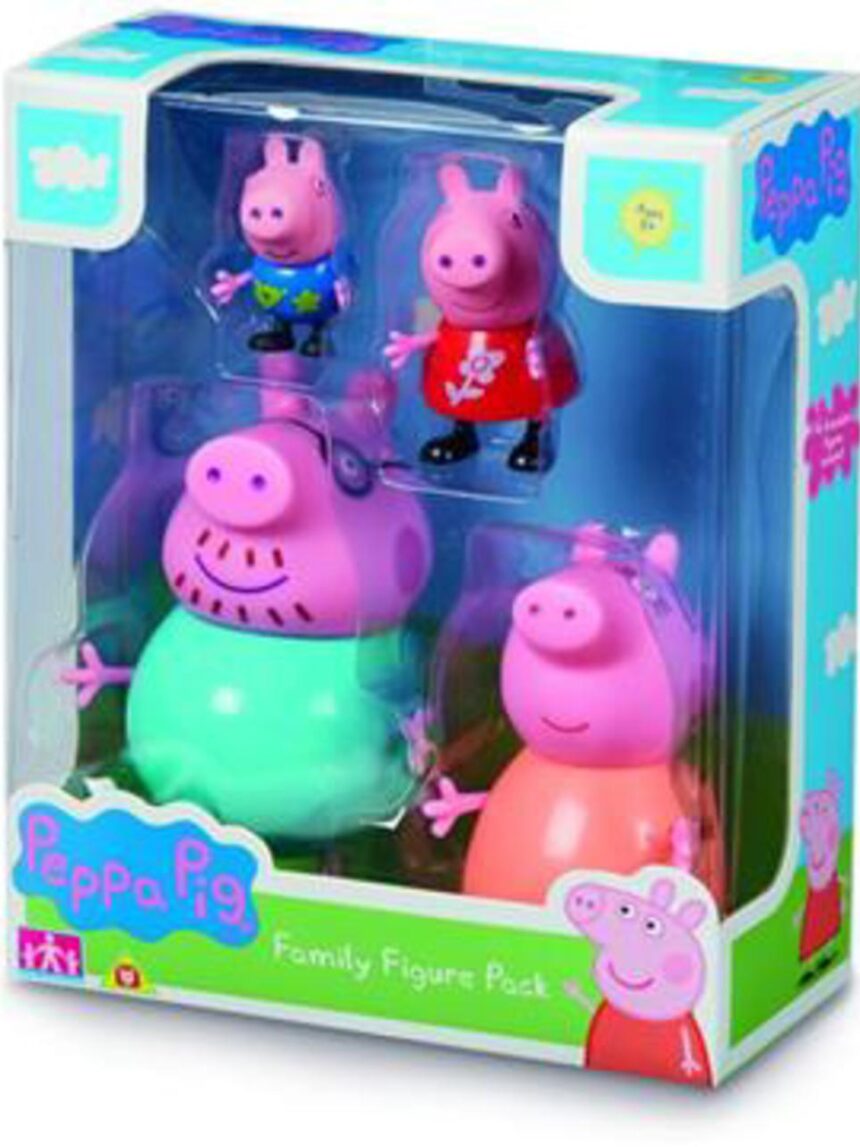 Peppa pig φιγουρες οικογενεια - Giochi Preziosi