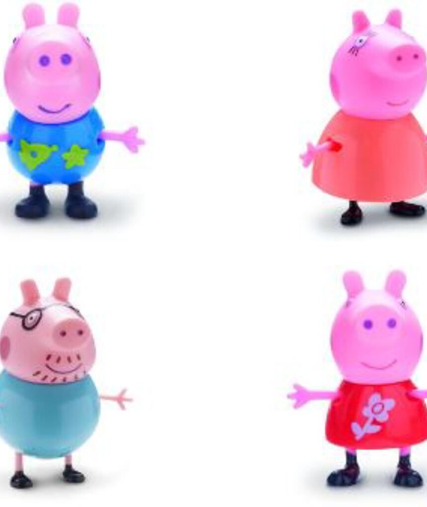 Peppa pig φιγουρες οικογενεια - Giochi Preziosi