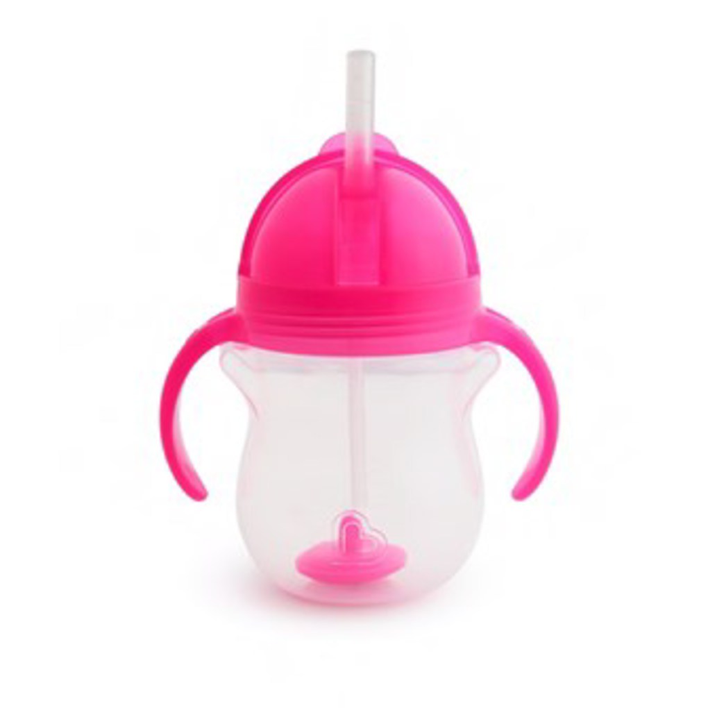 εκπαιδευτικό ποτήρι tip & sip cup 207ml - pink - Munchkin