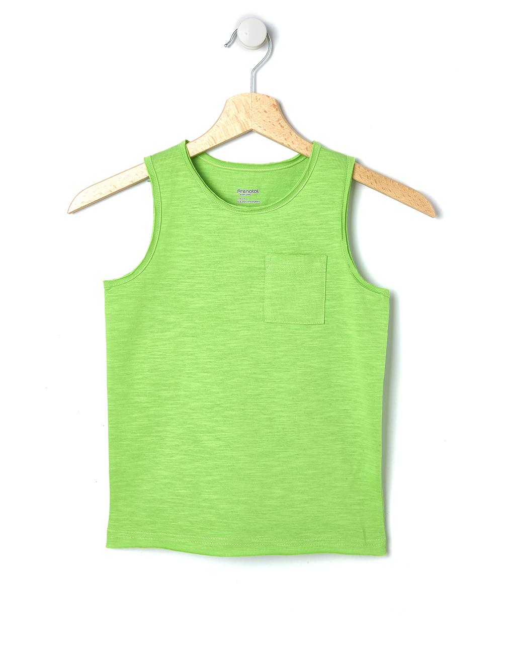Mπλουζάκι αμάνικο πράσινο για αγόρι - Prénatal