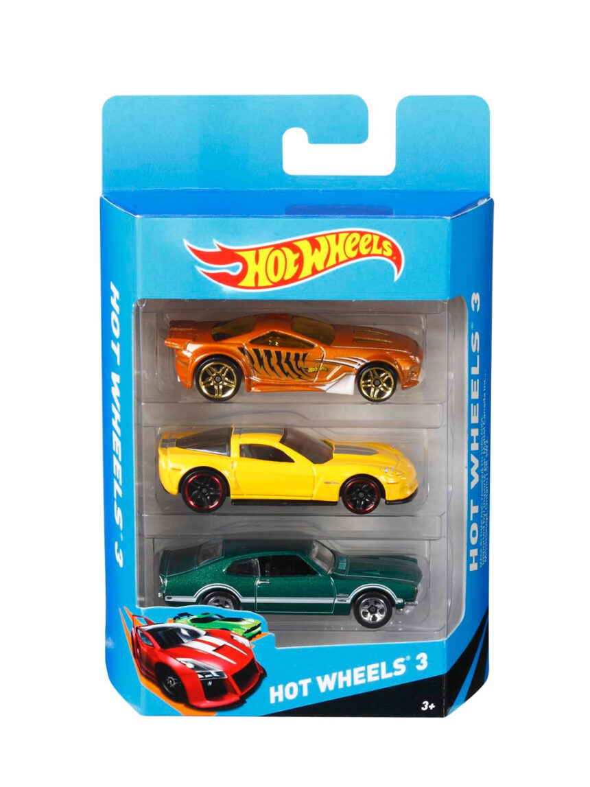 Hot wheels συσκ.3 αυτοκινητα 3 ετων+ - Hot wheels