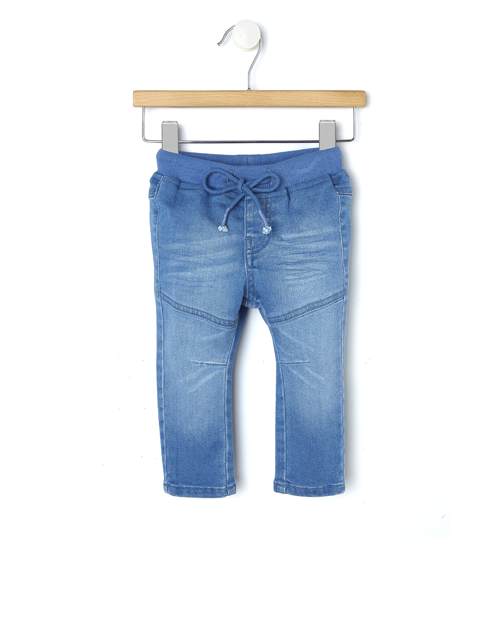 βρεφικό τζιν παντελόνι ανοιχτό μπλε για αγόρι