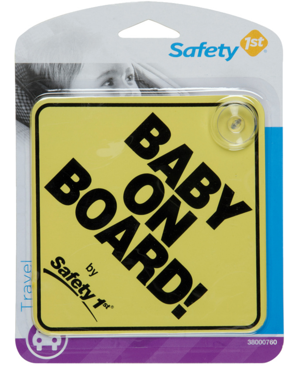 Baby on board με βεντουζα - Safety 1st