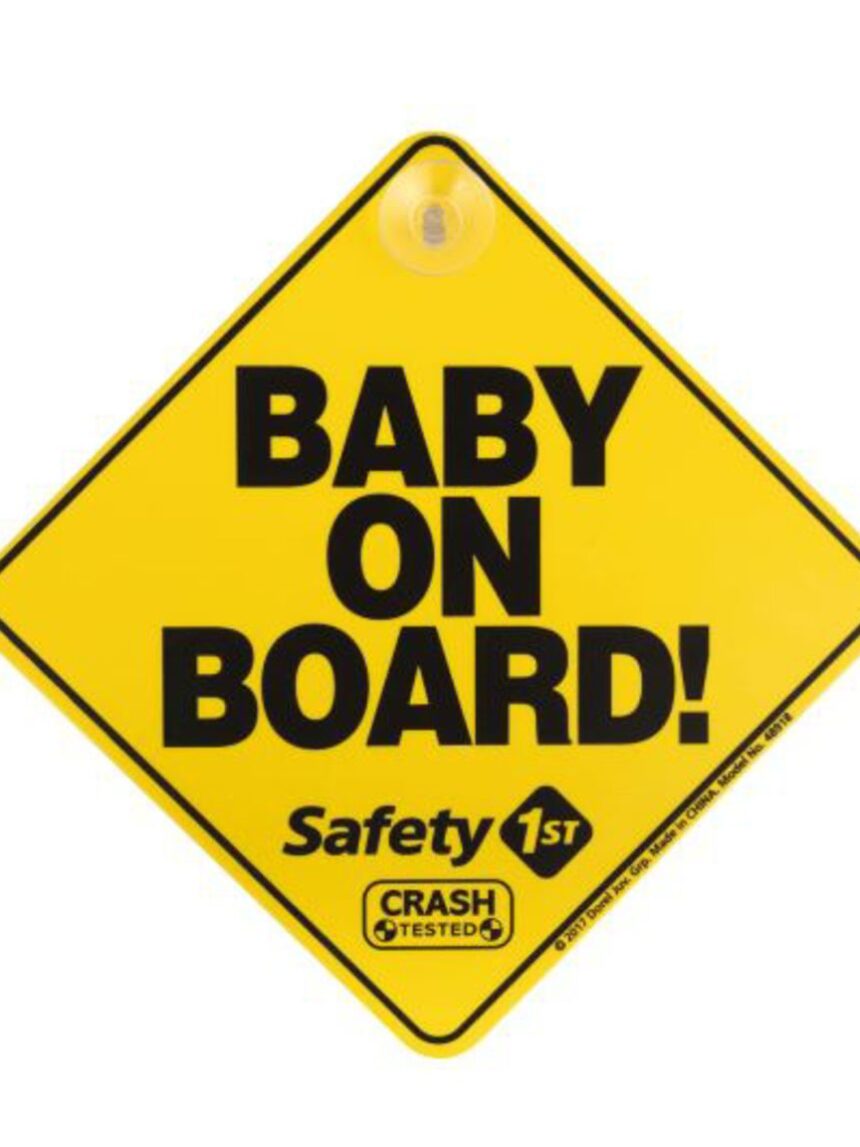 Baby on board με βεντουζα - Safety 1st