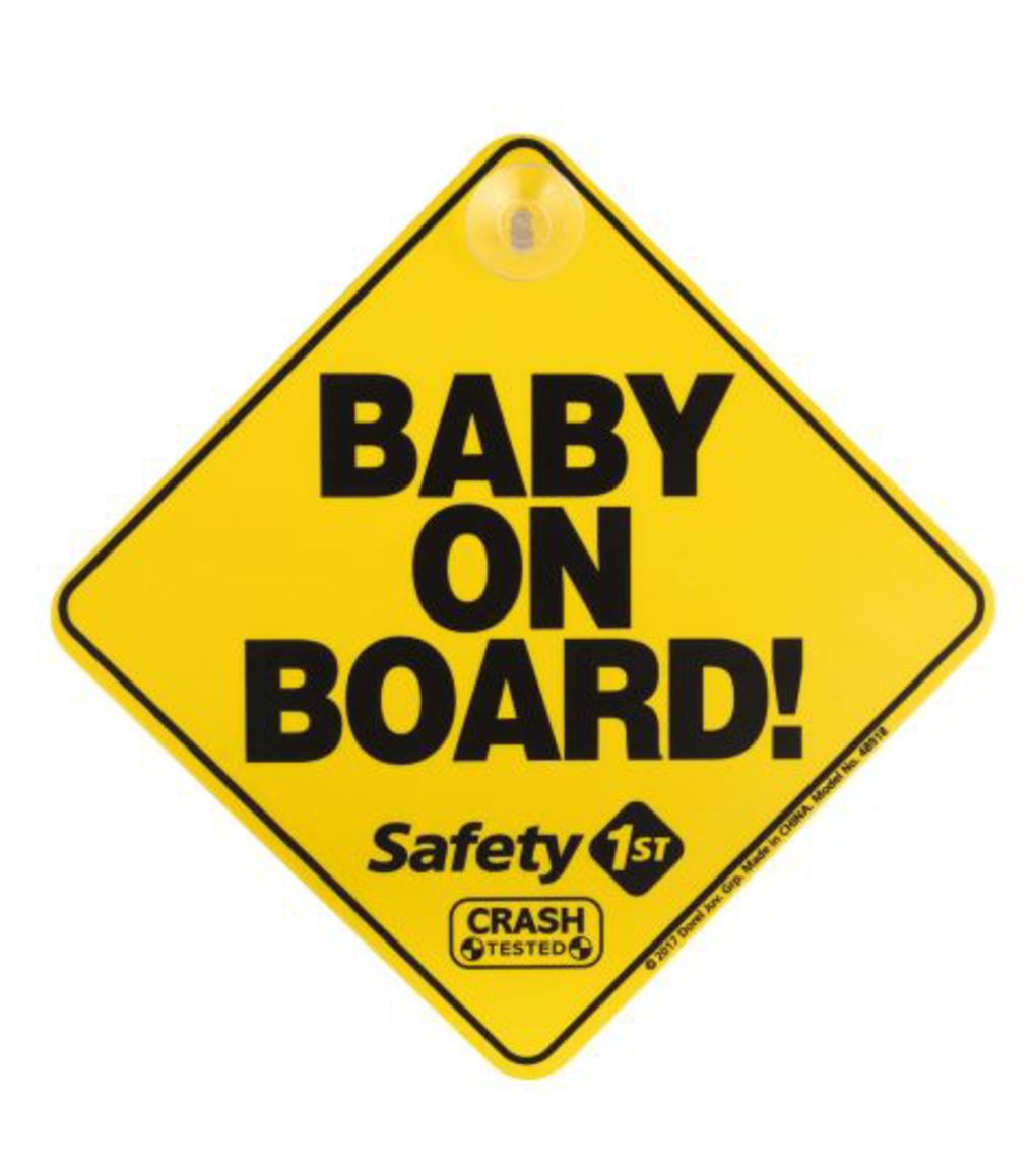 Baby on board με βεντουζα - Safety 1st
