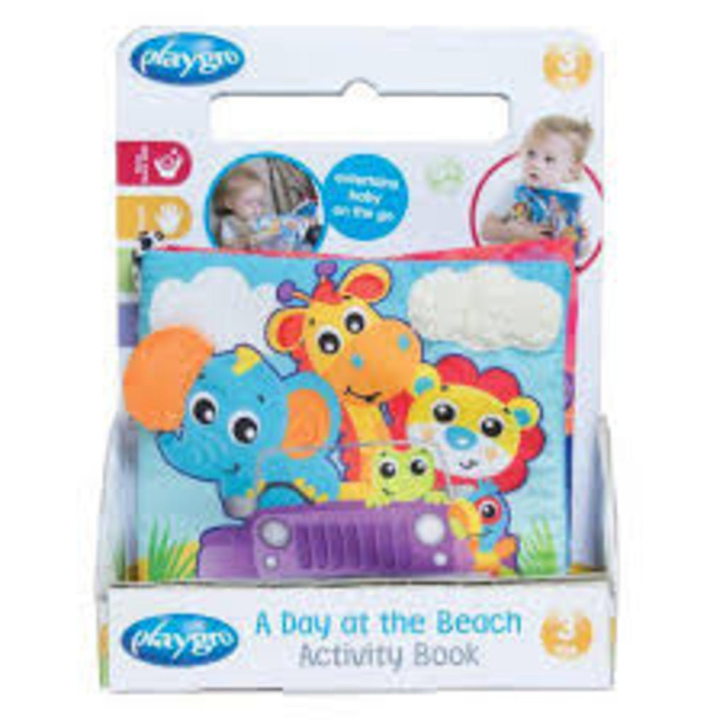 Playgro βιβλίο οδοντοφυΐας a day at the beach - Playgro