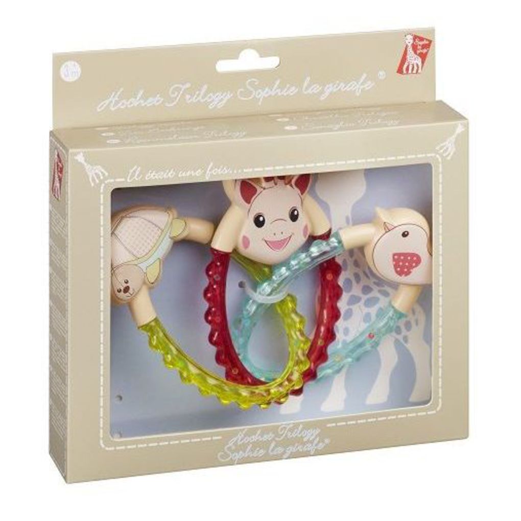 Sophie la girafe  trilogy rattle 3m+ - SOPHIE LA GIRAFE