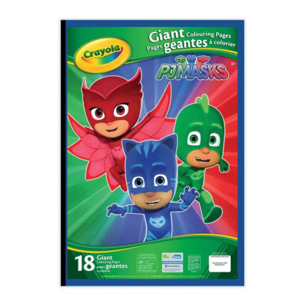 Pj masks 18 γιγασ χρωμοσελιδεσ - Crayola