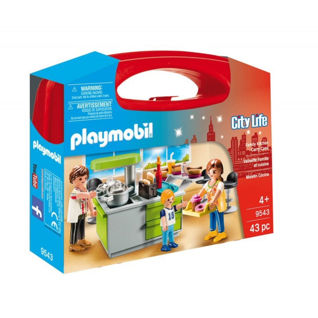 Playmobil maxi βαλιτσάκι mοντέρνα κουζίνα - Playmobil