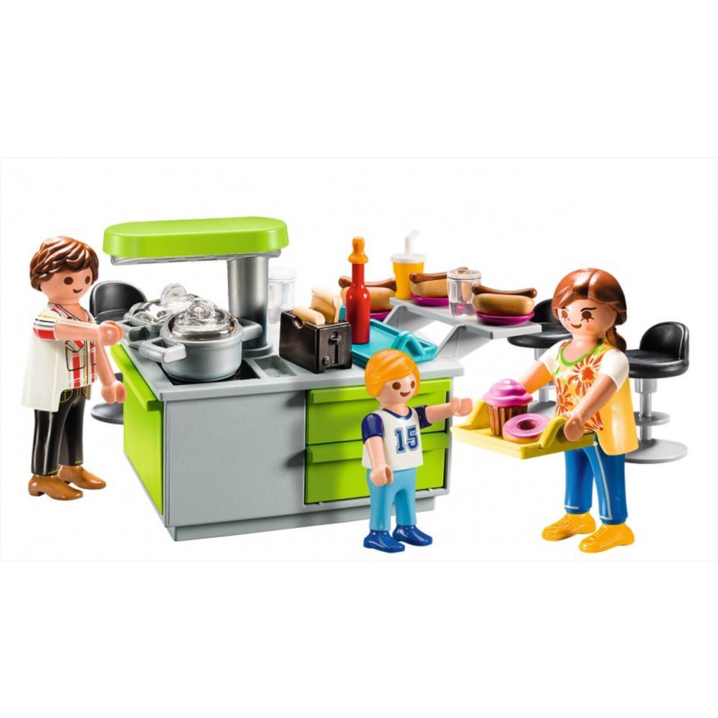 Playmobil maxi βαλιτσάκι mοντέρνα κουζίνα - Playmobil