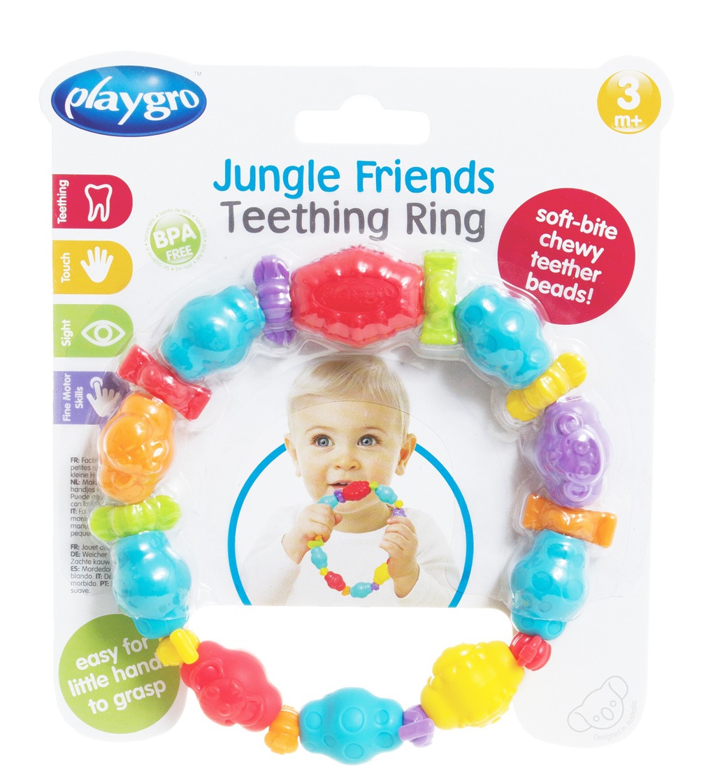 Playgrο κρίκος οδοντοφυΐας jungle friends - Playgro