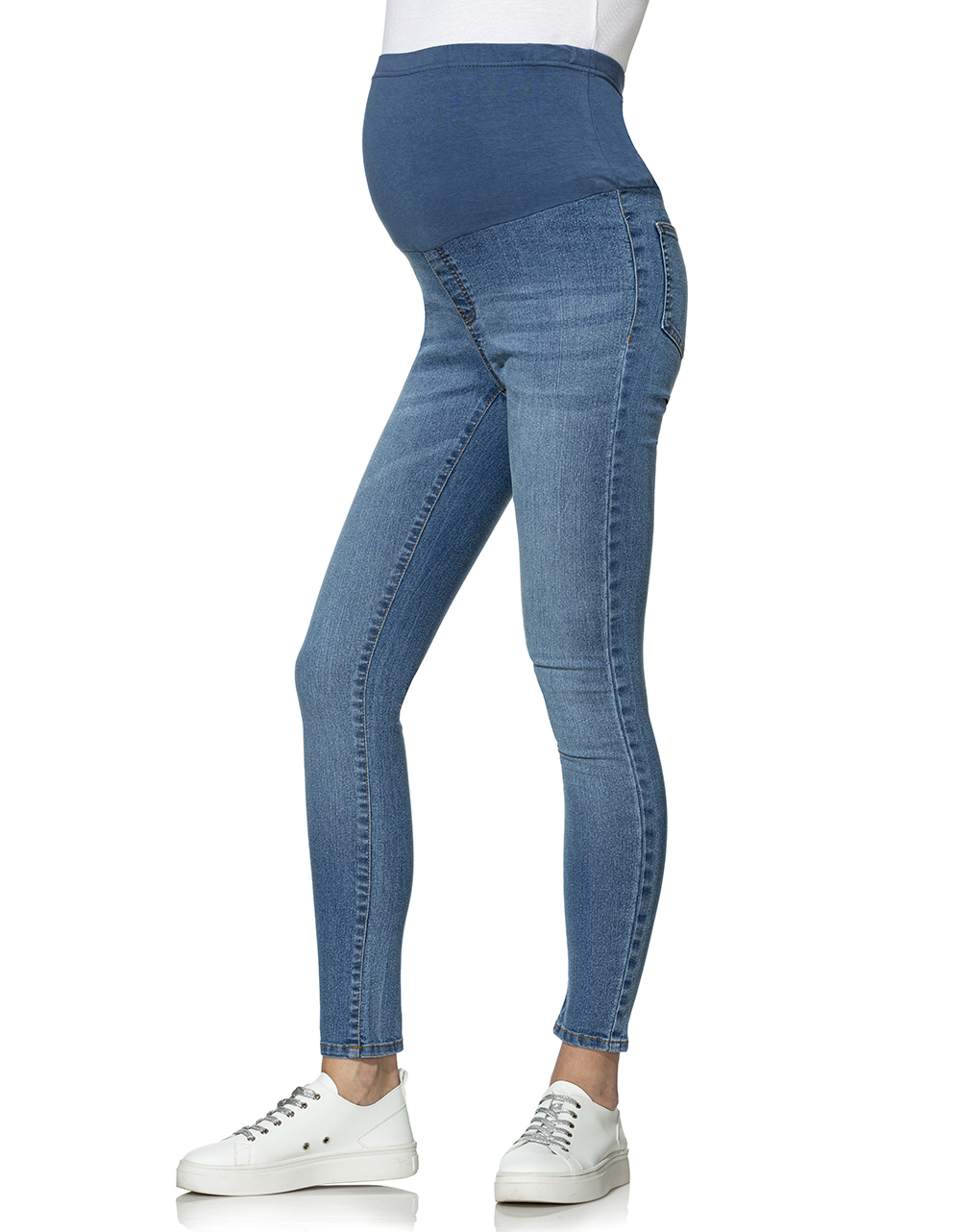 γυναικείο τζιν παντελόνι εγκυμοσύνης ανοιχτό μπλε - Prénatal