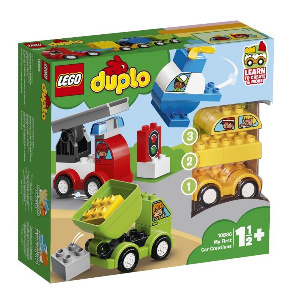 Duplo my first οι πρώτες μου αυτοκινητιστικές δημιουργίες - Lego