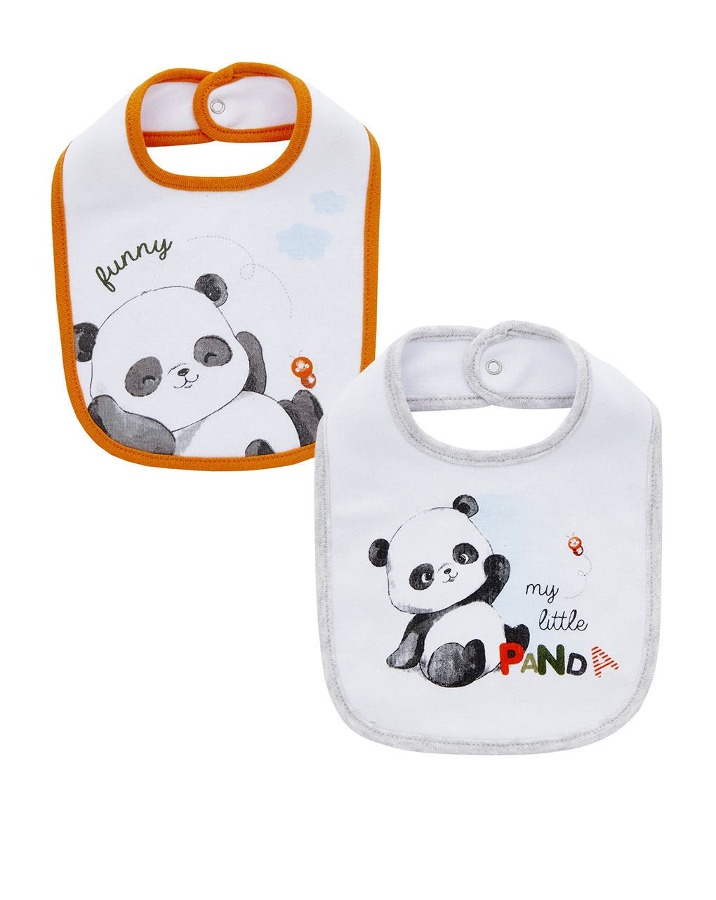 σαλιάρες πακέτοx2 με panda unisex - Prénatal