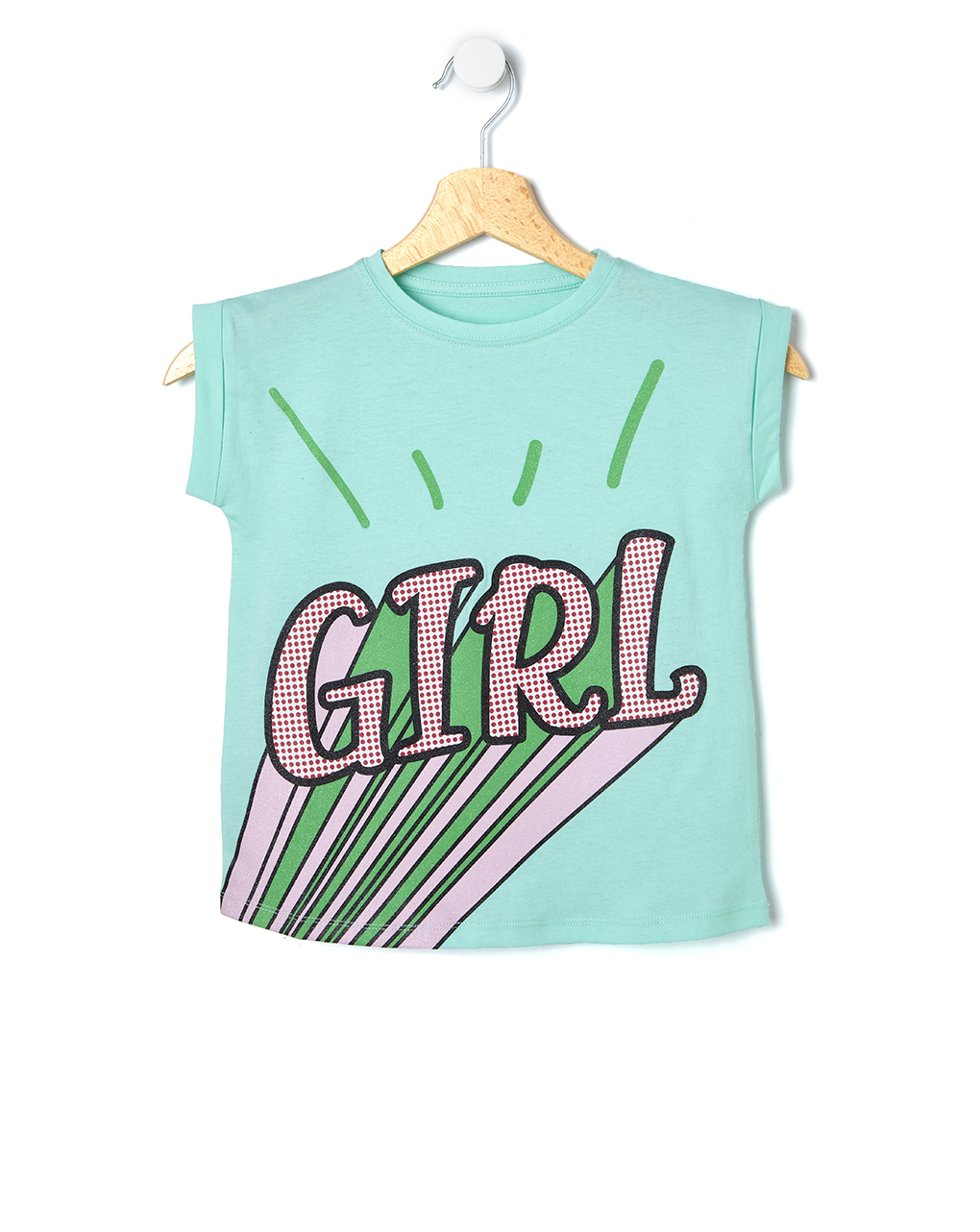 T-shirt αμάνικο jersey με στάμπα για κορίτσι - Prénatal