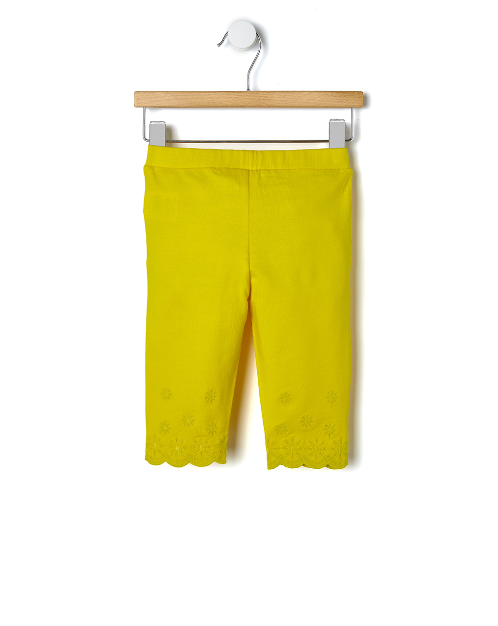 παντελόνι κίτρινο με κέντημα για κορίτσι - Prénatal