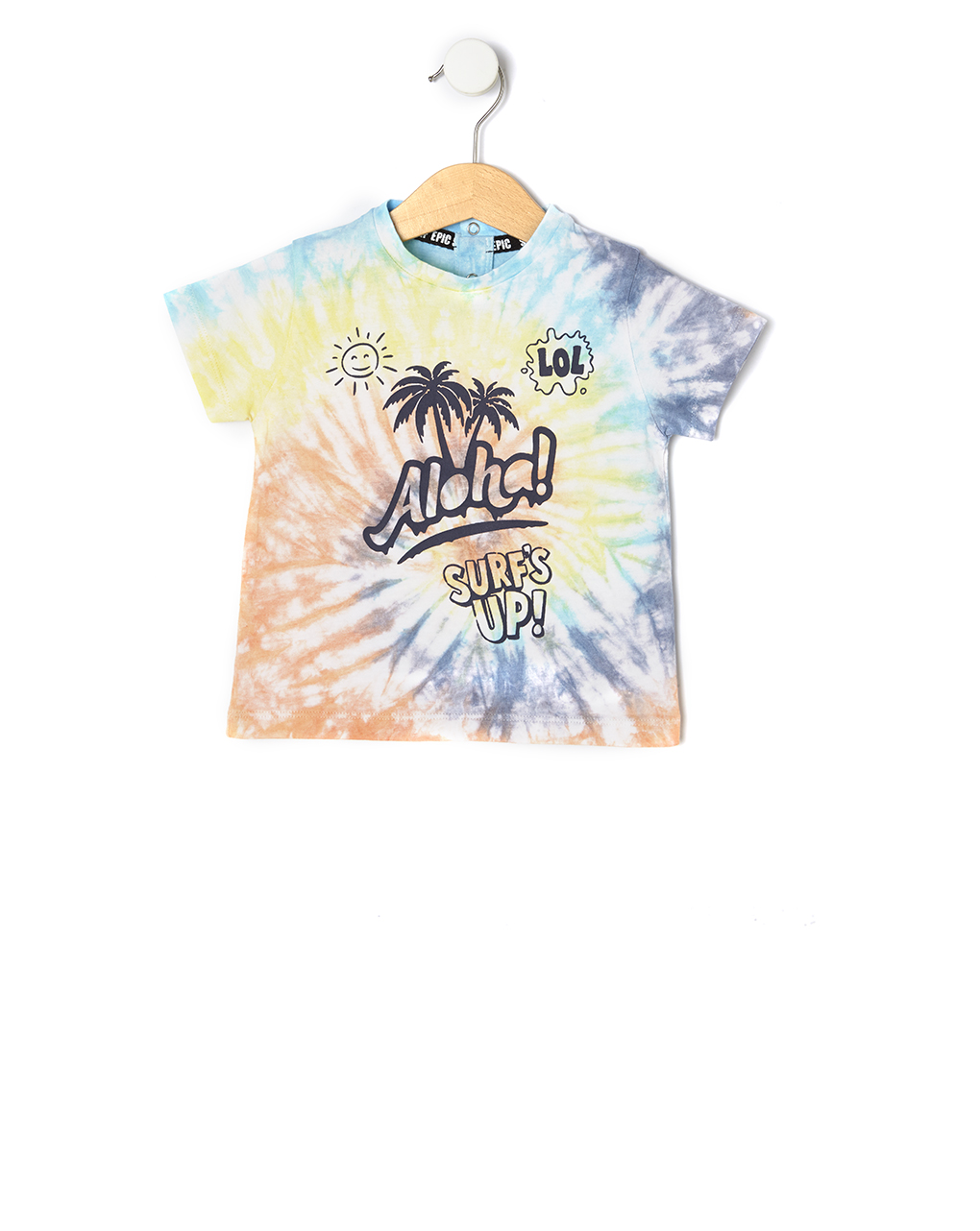 T-shirt tie and dye effect για αγόρι - Prénatal